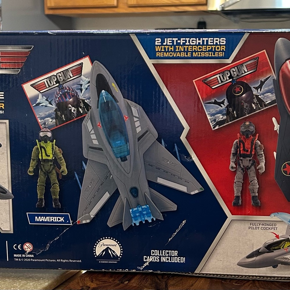Top Gun Full Throttle Dual Jet Fighters Toy Set new in box - Picture 6 of 13